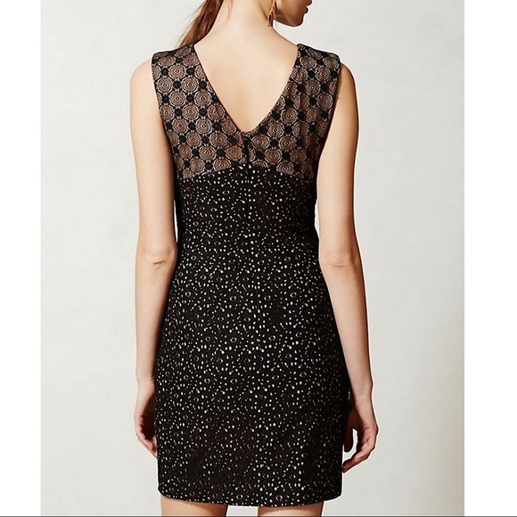 NWT Anthropologie Sz L Lace Sheath Dress - Picture 3 of 5